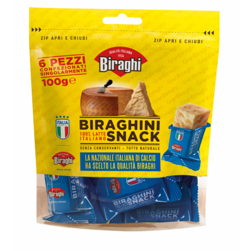 GRAN BIRAGHI Biraghini juusto snack 100g (6x16,67g), ME ltk/ 10pss