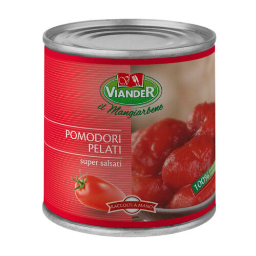 Viander Supersalsati kuorittu tomaatti 1ltk (2,55kg x 6 kpl)