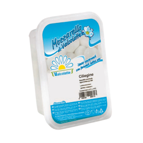 Valcolatte kirsikkamozzarella vedessä 1ltk (1kg x 4 kpl)