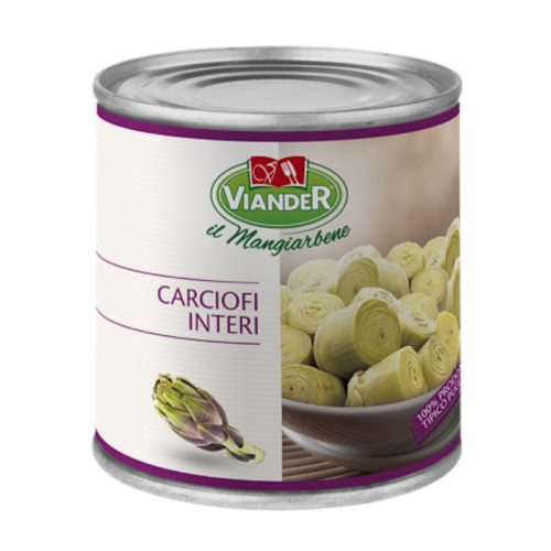 Viander artisokat auringonkukkaöljyssä 2,4 kg