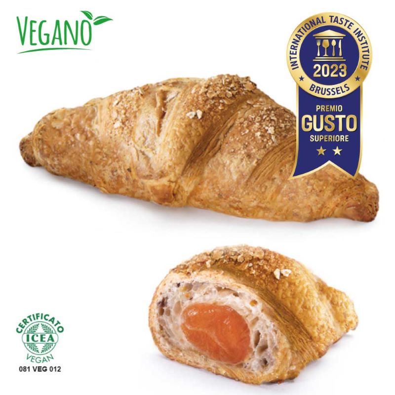DOLCEMILANO Vegan croissant 85g,sitrus-inkivääri 1ltk pakaste 45 kpl/ltk)