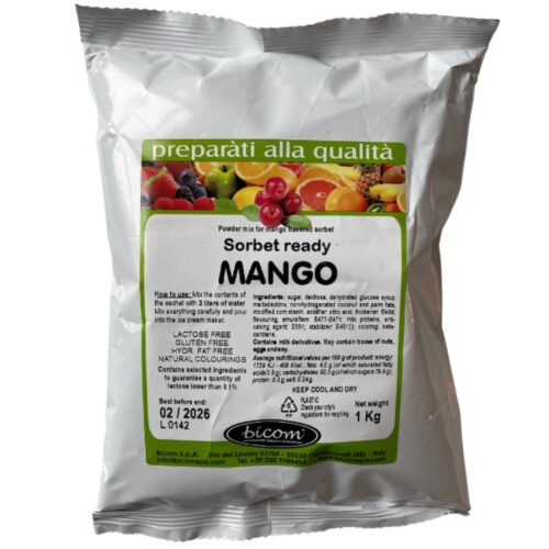 Mango Sorbettivalmiste 20x1 kg