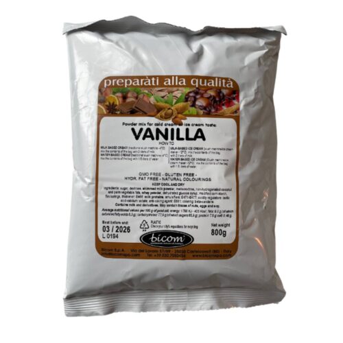Vanilja Multicream jäätelövalmiste 20x800g