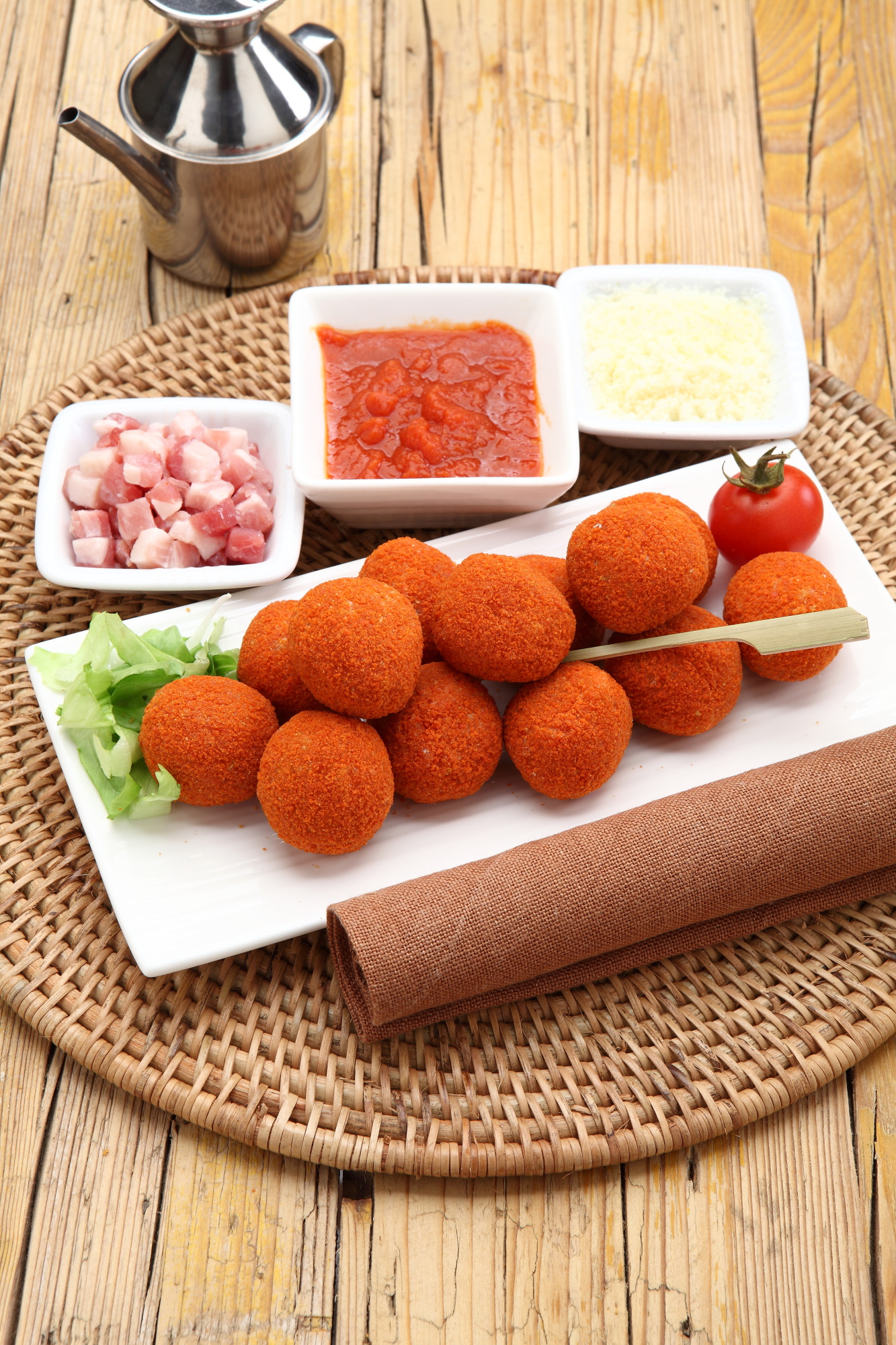 CGM Arancini Mignon Amatriciana 20g pakaste ME 1ltk (5 x 1000g) - Image 2