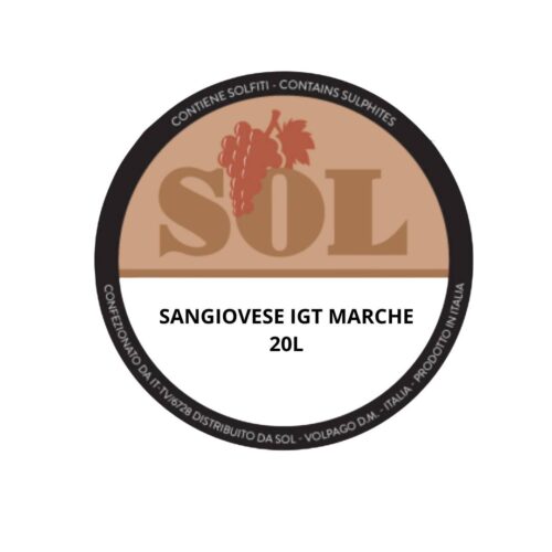 SOL Sangiovese IGT Marche KEG 20l