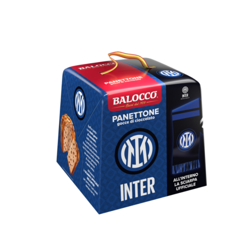 Balocco Suklaapanettone 500g ja Inter fanihuivi (ME 12 kpl/ltk)